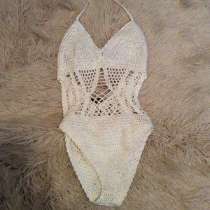 Clotchet One piece Bathingsuit/lingerie